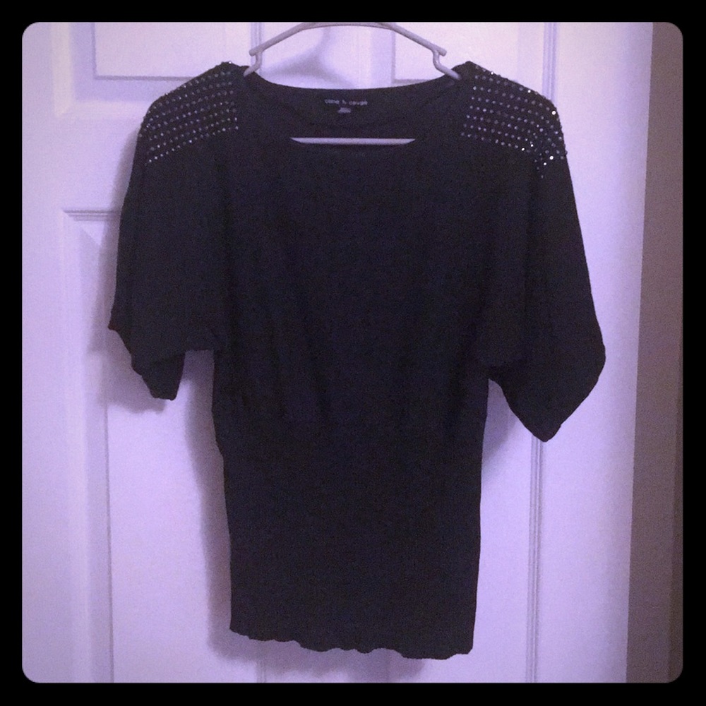 Embellished Sweater Top